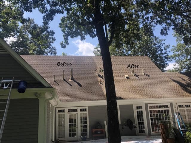 Roof Cleaning in Collierville, TN