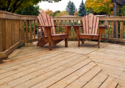 Deck fence restoration